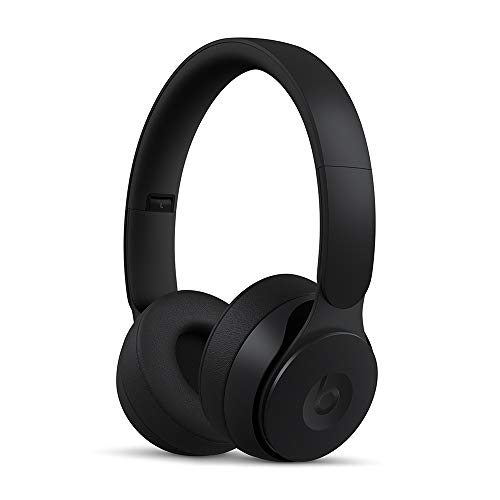 Beats Solo Pro Kabellose Bluetooth On-Ear Kopfhörer mit Noise-Cancelling – Apple H1 Chip, Bluetooth der Klasse 1, aktives Noise-Cancelling, Transparenzmodus, 22 Stunden Wiedergabe – Schwarz